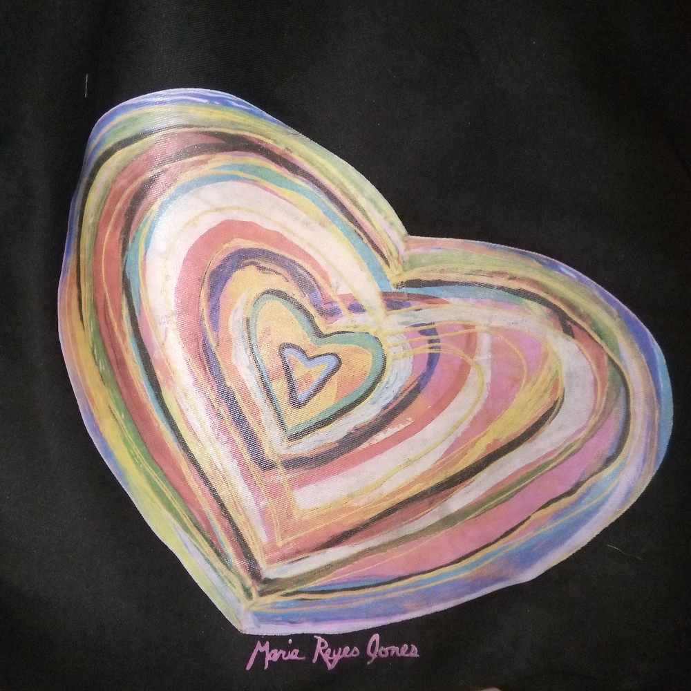 Multicolor Heart Hat